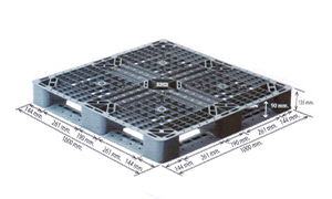 1,000x1,000x135 mm พาเลทพลาสติก