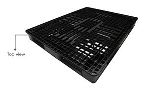 1,120x1,420x128 mm พาเลทพลาสติก